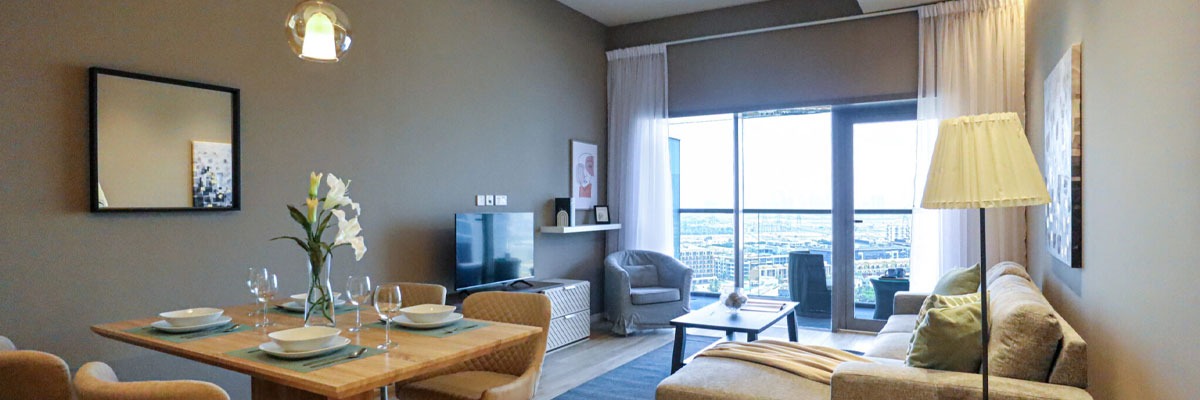 furnished room for rent in Dubai for one month
